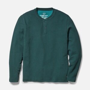 Marine Layer Men's Green Henley Sports Waffle 2.0 NEW WITH TAGS XL